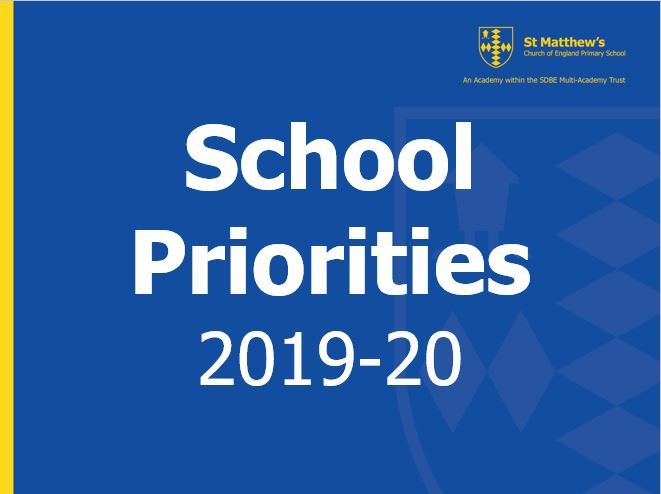 School priorities 2019 20