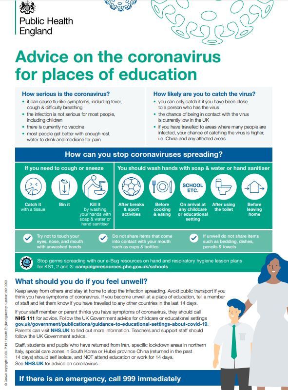 Coronavirus Advice